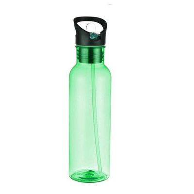 comprar 6.8*25.5cm Manutenção portátil 700ml Grande capacidade Custom Tritan Sports Bottle Gym Bottle Water With Straw Button Design de cobertura à prova de poeira online manufacture