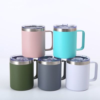 comprar Design elegante Logotipo personalizado 304 aço inoxidável copos de bebida metálicos isolados viagem caneca de cerveja isolada com tampa 360ml conforto online manufacture