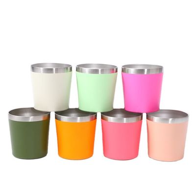 comprar Grade de alimentos 12 oz caneca de café de aço inoxidável 8 oz caneca de viagem de aço inoxidável para máquina de lavar louça de carro segura livre de BPA Certificação BSCI/ISO9001 online manufacture