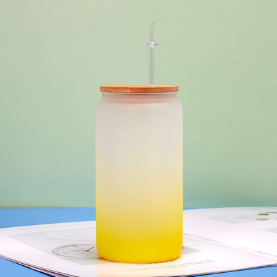 comprar Borosilicato de vidro leve e leve batido com palha 18 oz garrafa de água de vidro colorida copos de vidro reutilizáveis conjuntos de vidro 4 pacotes online manufacture
