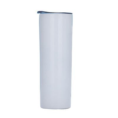 comprar Sublimação em branco 20 Oz Straight Skinny Tumbler com palha de aço inoxidável Dupla parede Tumbler isolado online manufacture