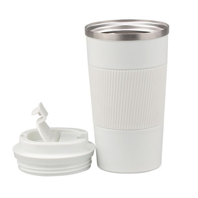 comprar 17oz Copas de café de viagem Copo térmico com tampa à prova de vazamento Copo de café de aço inoxidável reutilizável à prova de vazamento para bebidas quentes e geladas online manufacture