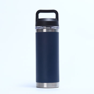 comprar Garrafa de água de aço inoxidável de 27 oz garrafa de água padrão de parede dupla garrafa de vácuo com manuseio confortável água fria quente 24 horas para ginásio viagens exercício ao ar livre online manufacture