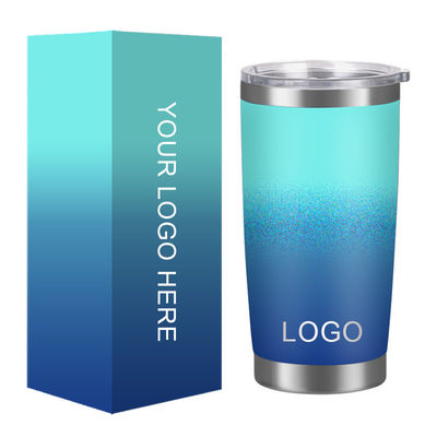 comprar 20 oz de aço inoxidável de parede dupla de vácuo Vasos de viagem Copo Tumbler Copo de café térmico com tampa online manufacture