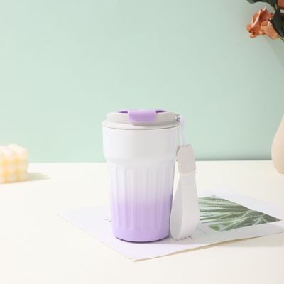 comprar 380ml Bom Preço Moderno Gradiente Dupla Parede Taça de Café Flasca de vácuo Para Viagens online manufacture