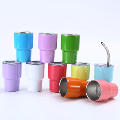 comprar Mini Shot 2oz Curve Tumbler - Dupla parede de vácuo isolado - fundo antiderrapante - Tumbler de aço inoxidável online manufacture