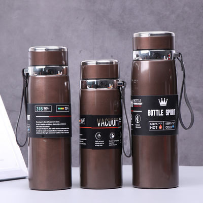comprar Fornecimento transfronteiriço exclusivo de 316 Thermos Mug de aço inoxidável Sling portátil Chaleira de viagem de grande capacidade Bottle de água para esportes ao ar livre online manufacture