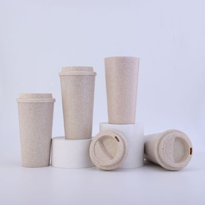 comprar Moda de camada única 580ML PP Copo de palha de trigo Copo de palha de beber Copo de fibra de trigo Bebidas Copo de beber direto online manufacture