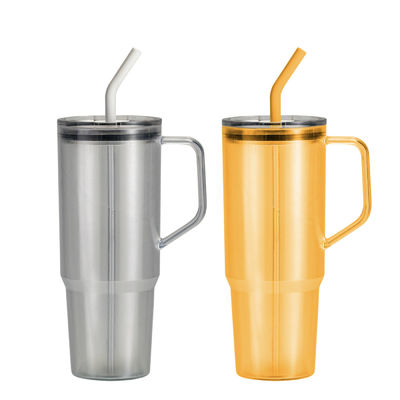 comprar Copo de palha portátil portátil de plástico para fora e viagens online manufacture