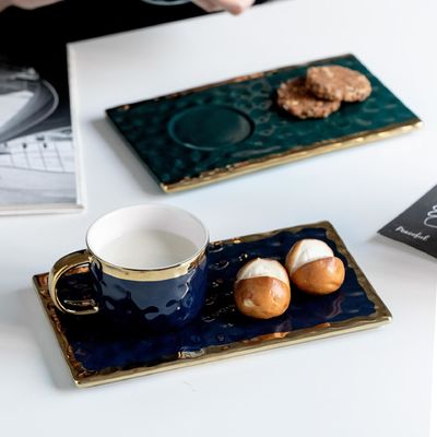 comprar Caneca de Café Cerâmica de Luxo com Prato, Estilo Nórdico, Estética Sofisticada e Elegante online manufacture