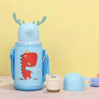comprar Aço inoxidável 17 oz Unicorn Cups para crianças Bottle de água com faixa de palha online manufacture