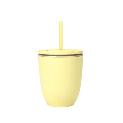 comprar Caneca de plástico de parede dupla de verão por atacado Leve de grande capacidade Portátil Revestido de borracha Com garrafa de água de palha fosca montada em veículo online manufacture