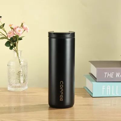 comprar Armazém de estoque 350/500ml Metal aço inoxidável Viagem Direita Branca Sublimação Tumbler caneca de café com tampa Fabricação em linha