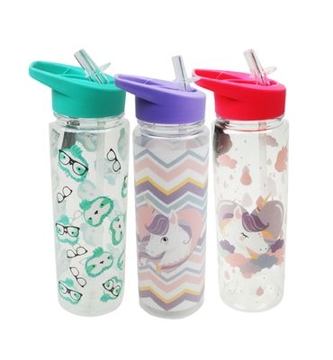 comprar RAS renovável Com manilha de camada única Garrafa de água de 700 ml de plástico Garrafa de água desportiva certificada GRS Fabricação em linha