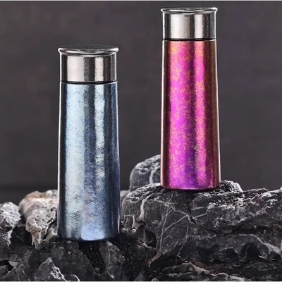 comprar Garrafa de água de metal elegante e elegante de explorador de titânio garrafa de água de aventura de 360 ml resistência à corrosão superior online manufacture