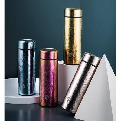 comprar Preparado para viagens Premium Titânio Hydro Flask Leve Proof 500ml Capacidade Titânio Bottle de água isolada Ideal para acampar caminhadas Design Featherlight Fabricação em linha