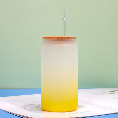 comprar Borosilicato de vidro leve e leve batido com palha 18 oz garrafa de água de vidro colorida copos de vidro reutilizáveis conjuntos de vidro 4 pacotes online manufacture
