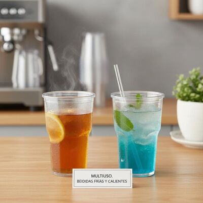 comprar Tumbler de plástico multiuso adequado para bebidas quentes e frias Ideal para serviço de bebidas em restaurantes Cafés e eventos Fabricação em linha