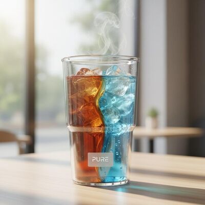 comprar Copo de plástico cilíndrico adequado para bebidas quentes e frias O design transparente mostra as cores das bebidas aumentando o apelo do cliente Fabricação em linha