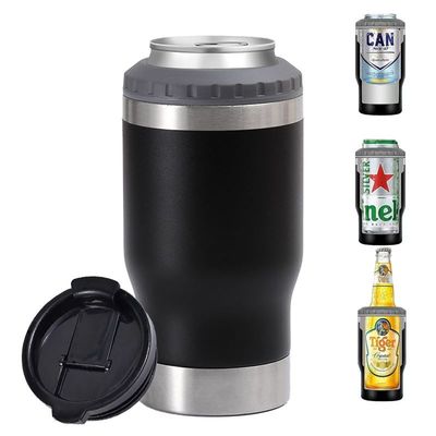 Porta-Copas de aço inoxidável de parede dupla e isolado Metal Porta-Copas de cerveja para cerveja magra Eco-friendly Estilo e elegância