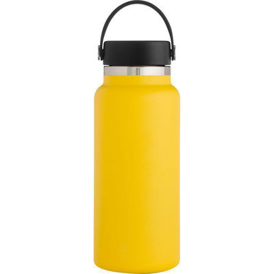 Chá Termos de aço inoxidável de parede dupla Flasca de água de vácuo de 1000 ml Garrafa Esporte Flasca quente e fria Isolada