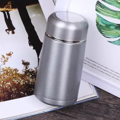 320ml Mini Flascos de vácuo bonitos de aço inoxidável de viagem bebidas de água de garrafa copos e canecas, ouro