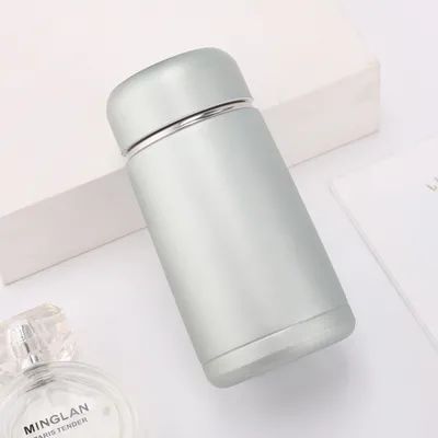 350ml Mini Cute Coffee Cups Vacuum Flasks Thermos Botalha de Aço Inoxidável Muga de Água de Viagem de Escritório Chá Termal Selado E Impermeável, Compacto E Portátil