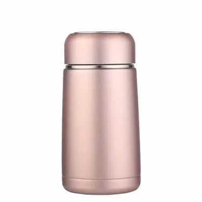 Mini Tumbler Pequenas garrafas de água de aço inoxidável Mini garrafas de água Tumbler 7 oz de aço inoxidável Copo isolado quente e frio isolado