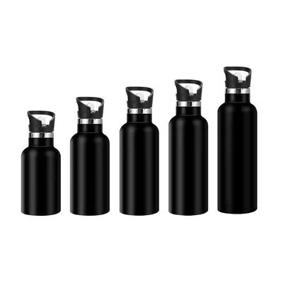 17oz garrafas de água de aço inoxidável isoladas para crianças com tampa de palha vidro de vácuo de parede dupla termo metálico garrafa de água reutilizável garrafa de água esportiva manter quente frio para a escola
